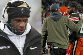 Deion Sanders makes feelings known on Kevin Stefanski taking out Shedeur Sanders from game-deciding 2-point attempt vs. Titans