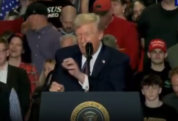 Demented Trump Horrifies The Nation By Telling Stories About Melania Trump’s Underwear