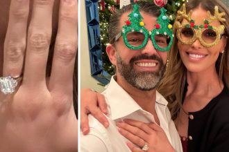 Don Jr.’s Fiancée Bettina Anderson Shows Off Huge Engagement Ring