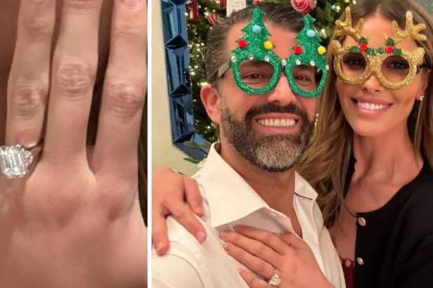 Don Jr.’s Fiancée Bettina Anderson Shows Off Huge Engagement Ring