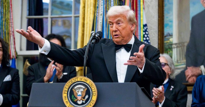 Donald Trump Offers To ‘Leave’ Presidency Amid Kennedy Center Host Gig