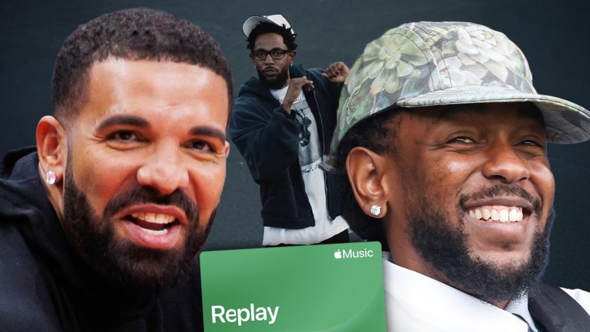 Drake Tops Apple Music 2025, But So Does Kendrick Lamar’s Diss