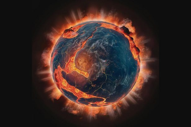 Early Earth’s belly held onto its water