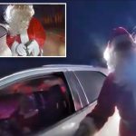 Elderly couple dressed as Santa Claus, Mrs.Claus pulled over for speeding in Ohio