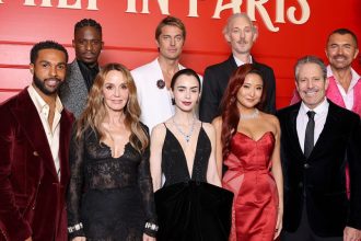 Emily in Paris Hosts Season 5 Premiere With Ted Sarandos, Darren Star