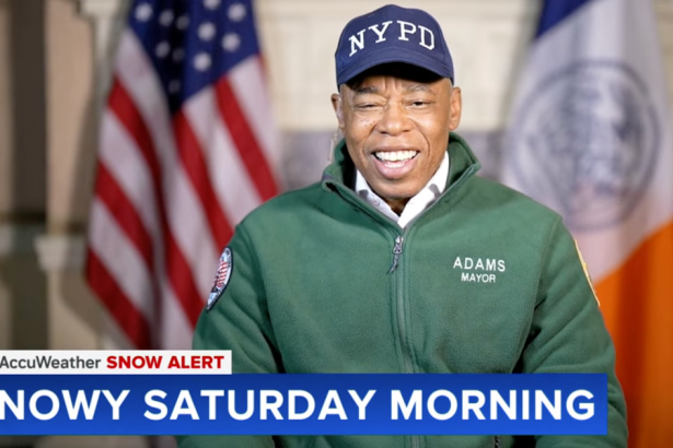 Eric Adams Tells New Yorkers To Spend The Snowstorm ‘Baby-Making’