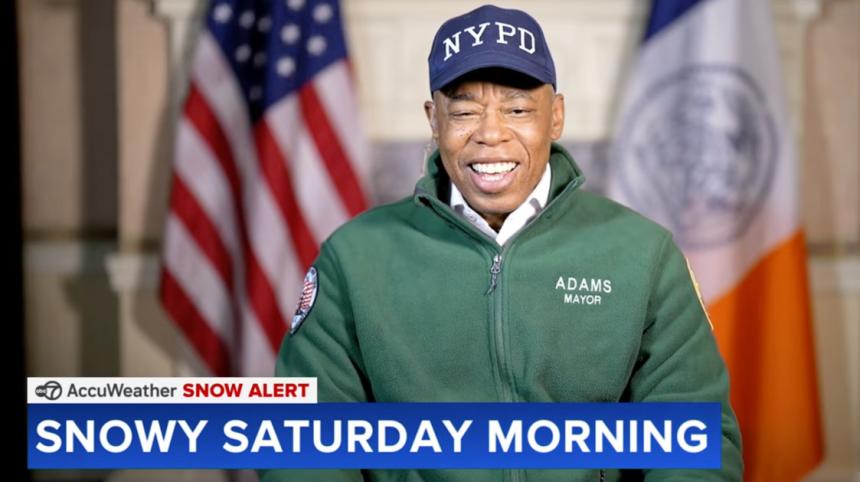 Eric Adams Tells New Yorkers To Spend The Snowstorm ‘Baby-Making’