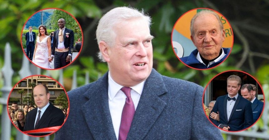 European Royals’ Wild Scandals Overshadow Andrew Windsor Disgraces