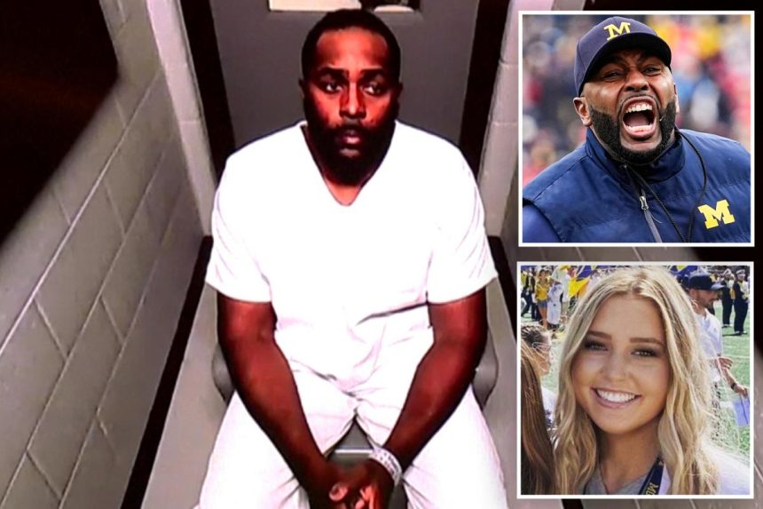 Ex-Michigan football coach Sherrone Moore told mistress he was going to make her watch him kill himself: ‘My blood is on your hands’