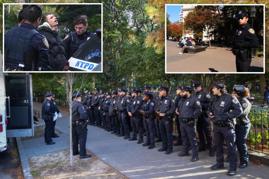 Exclusive | Washington Square Park crime fell 65% since NYPD 24/7 crackdown on dealers, junkies