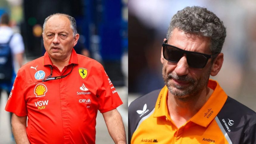 Ferrari told to replace Fred Vasseur with an Andrea Stella-like leader by former F1 driver