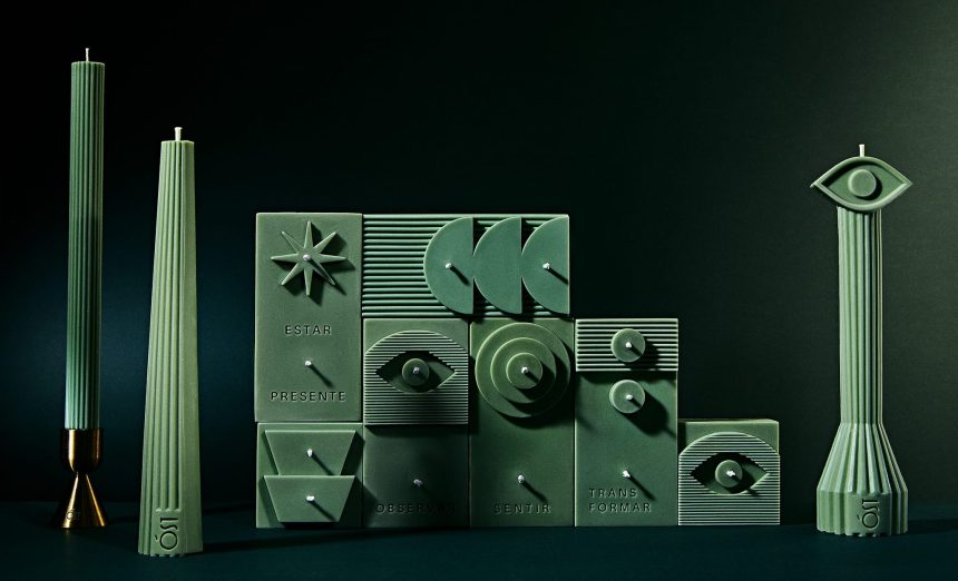 For ‘ÓST,’ Estúdio Capim Conjures a Retrofuturistic Candle Concept — Colossal