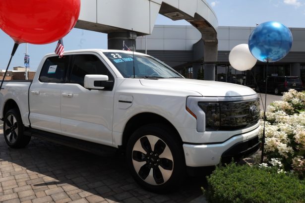 Ford stops production of the all-electric F-150 Lightning, turns to hybrids : NPR