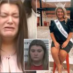 Former Georgia beauty queen Trinity Poague breaks down after being sentenced in murder of ex-boyfriend’s toddler son
