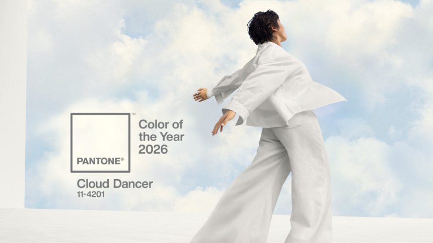 Pantone Names “Cloud Dancer” As Color Of The Year 2026
