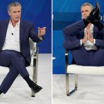 Gavin Newsom’s gross response to The Post’s ‘testicle-crushing’ pose coverage backfires – sparking wave of memes