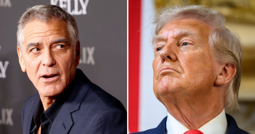 George Clooney Details Past Friendship With President Donald Trump