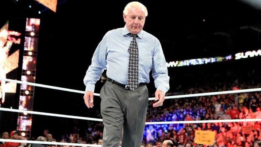 “Get The F**k Out” – Ric Flair Kicked Top WWE Star Out Of The Ring For One Big Mistake