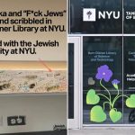 Hateful graffiti — including swastika — found scrawled on wall inside NYU library: cops