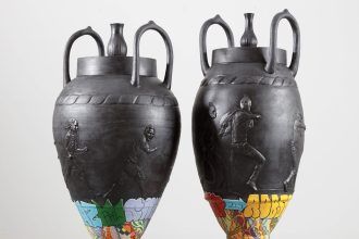 Historic Pottery Styles Meet Pop Culture and Contemporary Issues in Roberto Lugo’s Sculptures — Colossal