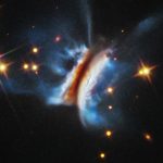 Hubble Reveals Extreme Chaos Inside ‘Dracula’s Sandwich’ : ScienceAlert