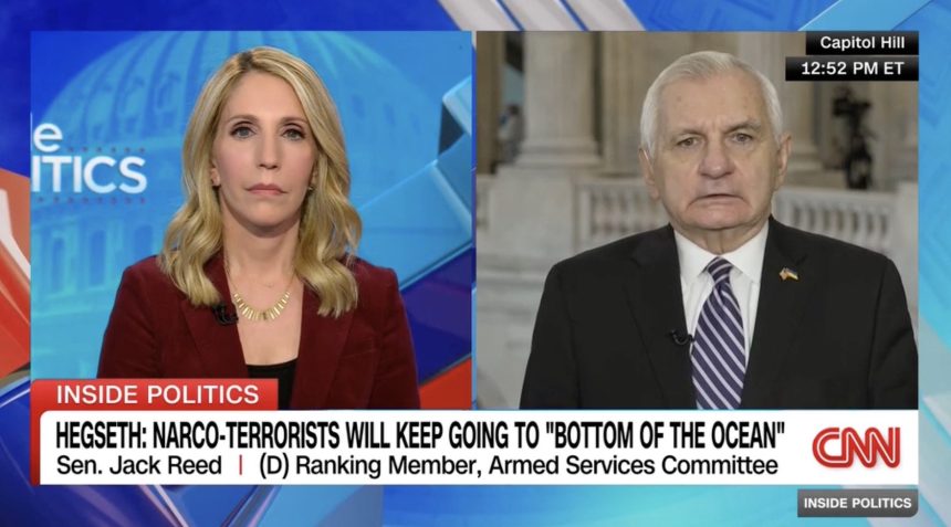 INSANITY: Democrat Jack Reed Claims Drug Smugglers Bringing Illegal Narcotics Into the U.S. Are Not “Narco-Terrorists” — Just People “Trying to Make Money” |