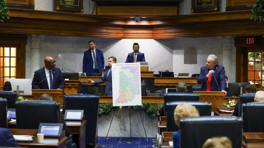In a setback for Trump, Indiana lawmakers defeat redistricting plan : NPR