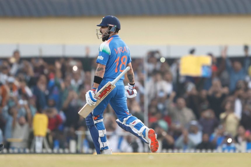 Virat Kohli scored a match-winning century in the first ODI against South Africa. [P/C: BCCI/X]