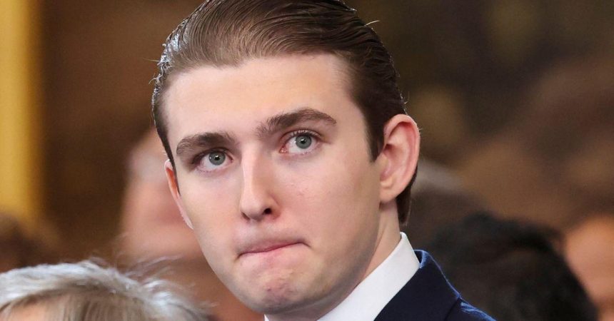 Inside Barron Trump’s Social Life — Including His ‘Nice Girlfriend’