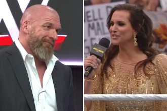 “It’s about time WWE” – Ex-World’s Strongest Man posts photo with Triple H & Stephanie McMahon and teases a debut