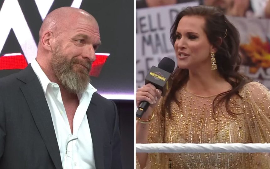 “It’s about time WWE” – Ex-World’s Strongest Man posts photo with Triple H & Stephanie McMahon and teases a debut