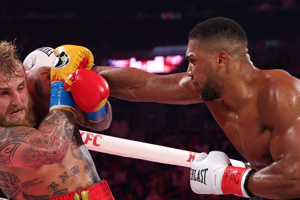 Jake Paul Knocked Out By Anthony Joshua