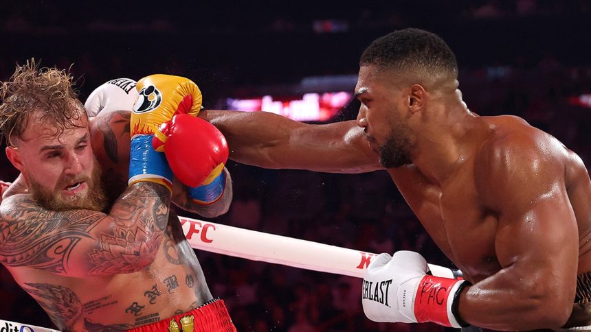 Jake Paul Knocked Out By Anthony Joshua