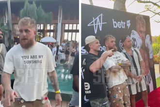 Jake Paul Looks Good at Party After Anthony Joshua Breaks His Jaw