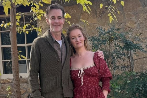 James Van Der Beek Hugs Wife Kimberly After Addressing Weight Loss