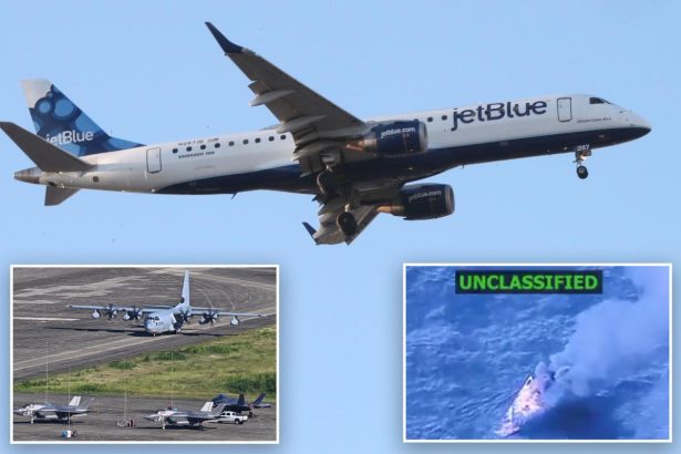JetBlue flight narrowly avoids collision with Air Force tanker near Venezuela