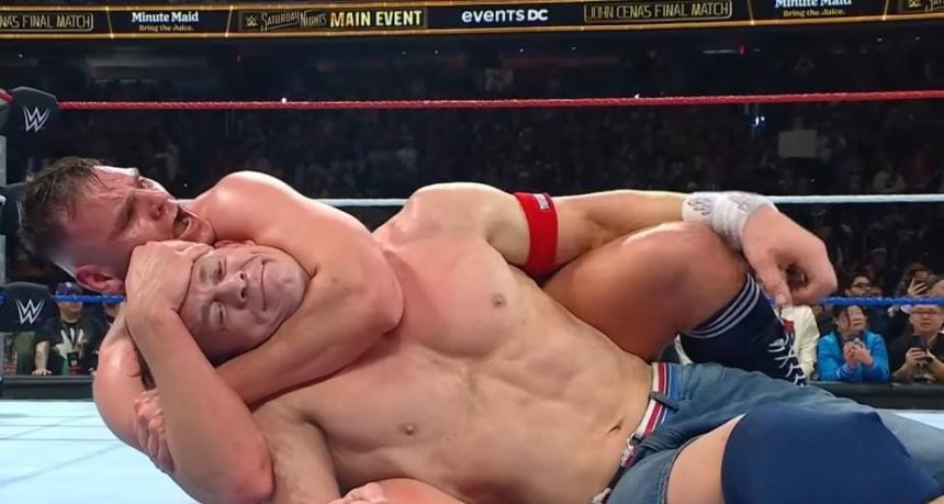 John Cena finally addresses why he tapped out
