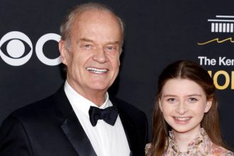 Kelsey Grammer Poses With Daughter Faith After Greer Estrangement