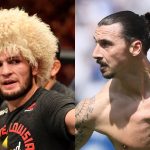 Khabib Nurmagomedov shares four-word reaction to arm-wrestling snap with Zlatan Ibrahimovic