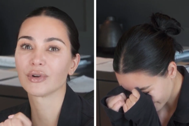 Kim Kardashian Says She Threw Her Back Out Studying for Bar Exam