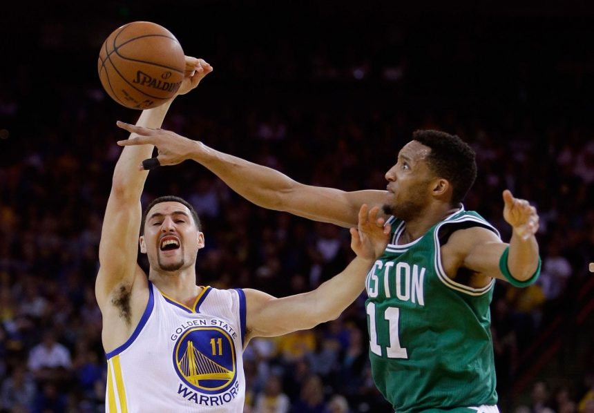 Klay Thompson Sent Brutal Message to Former Celtics Standout After Six Months of ‘Poke the Bear’ Trolling