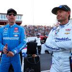 Kyle Larson offers support to Denny Hamlin after High Limit International win amid his father’s tragic demise