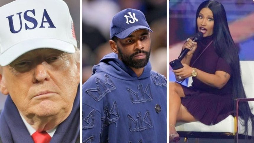 Kyrie Irving Unfollows Nicki Minaj on X After Rapper’s Shocking Donald Trump and JD Vance Statements at Turning Point Event