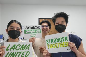 LACMA Workers Vote Overwhelmingly to Unionize