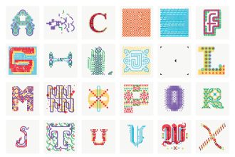 LEGO Bricks Transform into Letterforms in the International Design Project ‘A2Z’ — Colossal