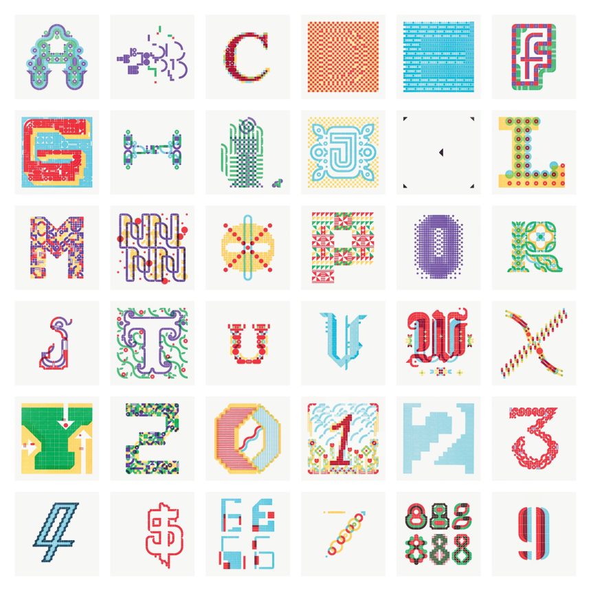 LEGO Bricks Transform into Letterforms in the International Design Project ‘A2Z’ — Colossal