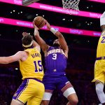 LeBron James Explodes With Viral Reaction After ‘Villain’ Dillon Brooks Gets Stuffed by Bronny James