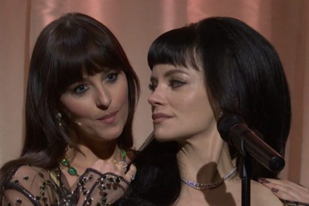 Lily Allen Brings Out Dakota Johnson as Madeline on SNL