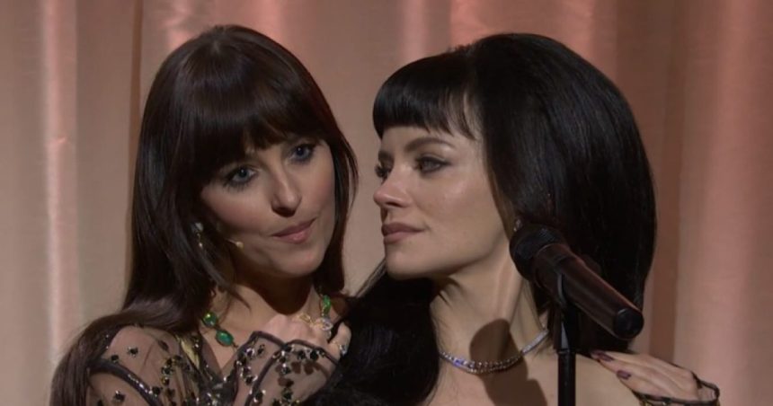 Lily Allen Brings Out Dakota Johnson as Madeline on SNL