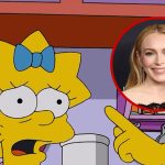 Lindsay Lohan Posts Teaser of Her Debut as Future Maggie on ‘The Simpsons’